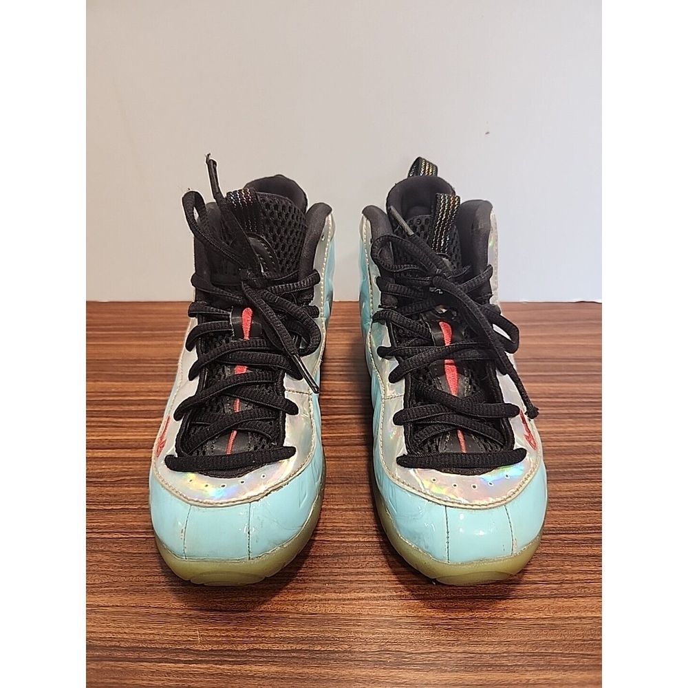 Nike 1Y Little Posite One Mix Tape DH6490-400 Blue Basketball Shoes Sneakers